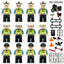 M8266 Spring Thunder Action Group M8262 Traffic police duty team Minifigures