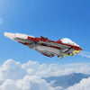 (Gobricks version) 254pcs MOC khatmorg's Obi-Wan's Delta-7 Aethersprite-Class Interceptor