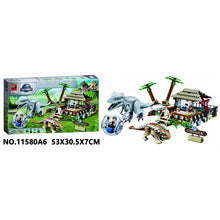 566pcs 11580 Indominous Rex vs. Ankylosaurus