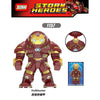 X1157-1160 Superhero Series Avengers Mecha Big Minifigures