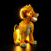 Young Simba the Lion King Compatible  43247 LED Light Up Kit