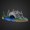 (Gobricks version) 461pcs MOC-219833 Bridge