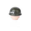 WWII US Army Officer Soldier Minifigure Helmet Weapon 5PCS
