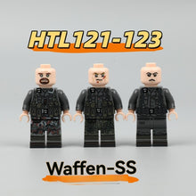 HTL121-123 World War II SS in France minifigures