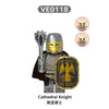 V1003 medieval castle knight Minifigures