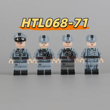 HTL068-071 World War II Air Force Officers Field Units minifigure
