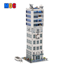 (Gobricks version) 5568pcs MOC-178264 Fantastic 4 Modular Baxter Building - Classic Space Academy