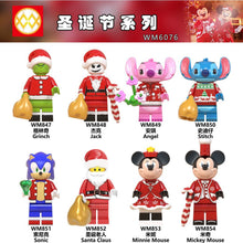 WM6076 Christmas minifigures