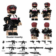 YZ00173 Delta Force Exusiai-insanity Minifigures