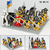 M8141 M8142 M8143 M8144 M8149 M8154 M8156 Medieval series of knights Minifigures