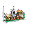 (Gobricks version) 1783pcs MOC-187250 Medieval Town Square - Alternate Build