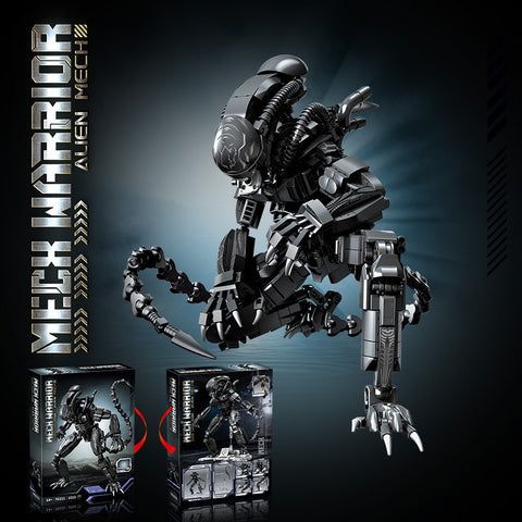 1011 pcs LY 76111 Mech Warrior-Alien Mech