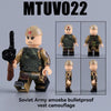 MTUV019-022 World War II Soviet military minifigures