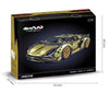 3955PCS 7901A Champagne gold Lamborghini Sián FKP 37