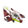 (Gobricks version) 254pcs MOC khatmorg's Obi-Wan's Delta-7 Aethersprite-Class Interceptor