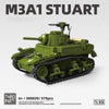 579pcs QUANGUAN 300020 M3A1 STUART 1:35