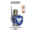 V1007 medieval castle gothic knight military soldier minifigures (new, updating)