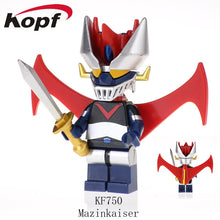 KF750 MAZINGER Z Demon God Z Minifigures