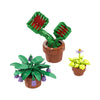 (Gobricks version) 373pcs MOC Small carnivorous bonsai plants