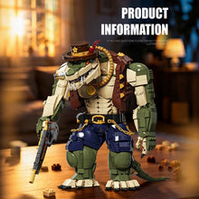 1622PCS DK Western Series – Crocodile Sheriff