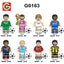 G0163 Soccer Star Series Minifigures