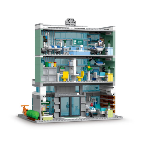 1350 pcs XMORK 20121 Cities Hospital