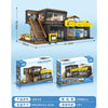 2496pcs XJD JD113 Coffee Car Club