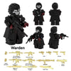 YZ00140C-00148C Delta Operation (with golden weapon film) Military Special Forces Minifigures