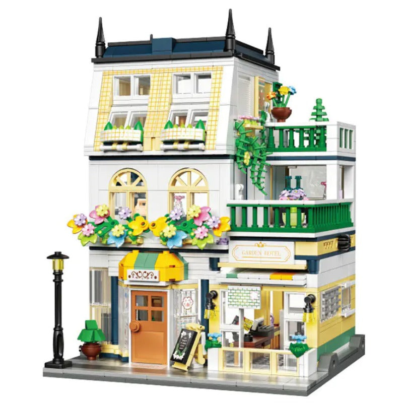 998 pcs ZHEGAO 613031 Flower Manor – Joy Bricks