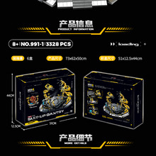 3328PCS 991-1 IRON MAN Suit-Up Gantry (with Light,Atomizing System,Rotary Manipulator,floor Lift System)