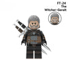 FT24-FT27 The Witcher Series Geralt Ciri Minifigures