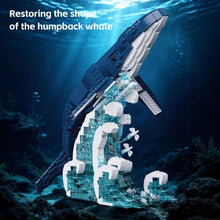 1163pcs Xbert 66197 Blue Whale