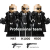GG026 Special Ops Agent in Black minifigures