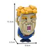 (Gobricks version)  349pcs MOC Trump Bighead Version