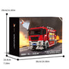 2712pcs Xbert 66061 BI-Directional. Driving Fire Rescue Vehicle