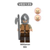 V1006 medieval castle series militia warriors Minifigures