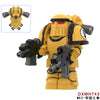 DXMH741-744 Warhammer MK3 Armor Extreme Warrior Minifigures