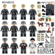 M8216 German logistics units during World War II Minifigures