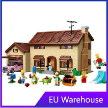 (Ship from European warehouse) The Simpsons House(2523pcs)  and The Simpsons KWIK-E-MART(2218pcs)  71016 71006