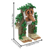 (Gobricks version) 299pcs MOC AI Brain Decaying Animals-Long Nose