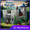 (Ship from European warehouse) 6640+PCS BK 33924 Medieval Jungle Castle