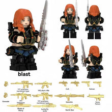 YZ00177 Delta Force Claire Ann Byers （blast）Minifigures