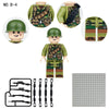 B1-B8 German British Soviet Russian Phalanx minifigure