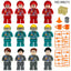 M8271 LaFa Racing Team Car Maintenance Minifigures