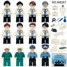 M8267 Doctors, forensic experts, and nurses Minifigures