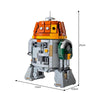 980PCS MOC-180291，Star Wars（Chopper、C1-10P）