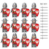 Medieval Ancient Rome Series Knight Military Castle Minifigures