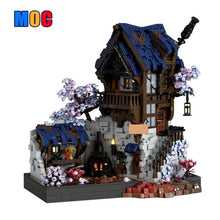 (Gobricks version) 2627pcs MOC-213181 Blacksmith / Forge - Medieval Fantasy Display Series