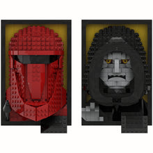 1056pcs MOC-76359 Imperial 3D Frames - Palpatine and Royal Guard