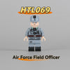 HTL068-071 World War II Air Force Officers Field Units minifigure